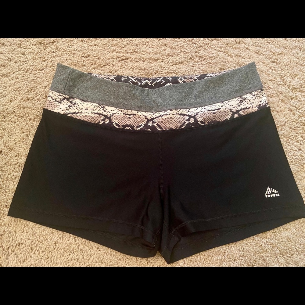 Black spandex RBX shorts